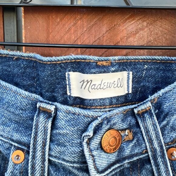 Madewell The Momjean in Downey Wash High Waist Easy Fit Women’s Size 26 - Picture 8 of 9
